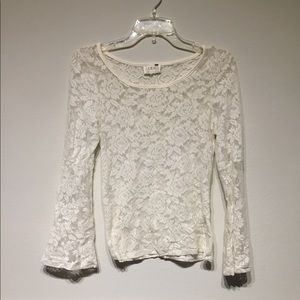 Lace LA hearts shirt